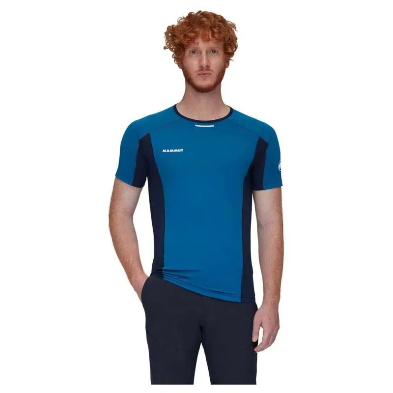 CAMISETA MAMMUT AENERGY FL (DEEP ICEMARINE) HOMBRE