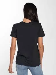 Camiseta NIKITA Mujer manga corta neo tee rosa black  REF.NHWTNEO NEGRA