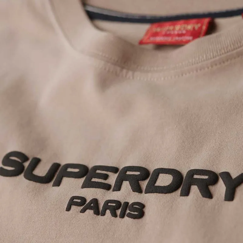 Camiseta Para Mujer Sport Luxe Graphic Fitted Superdry