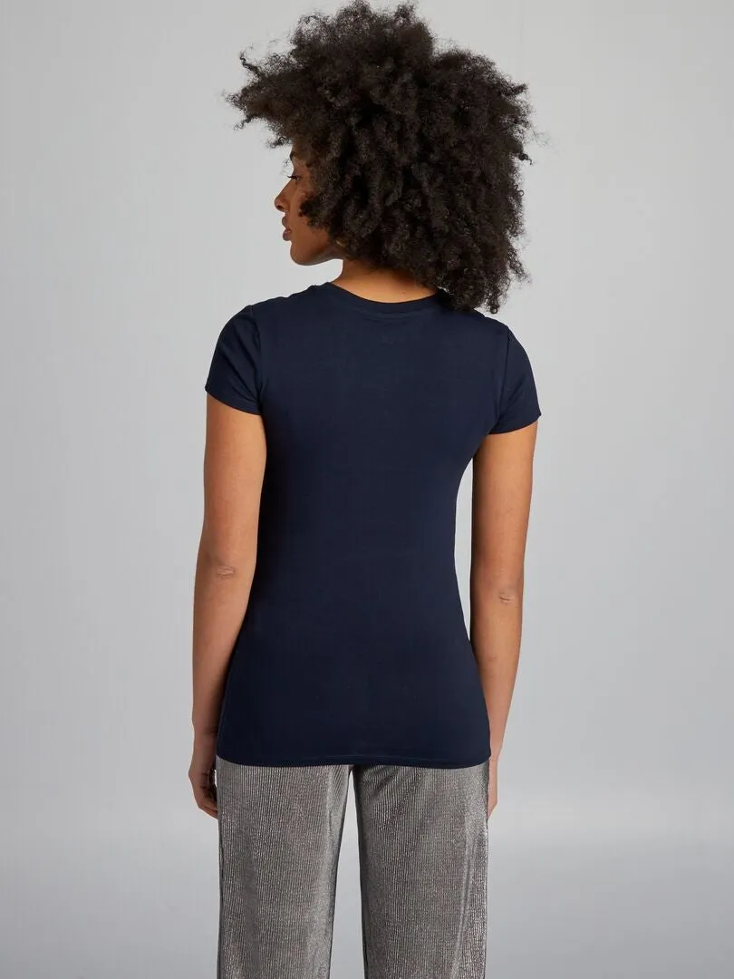 CAMISETA PREMAMá  AZUL
