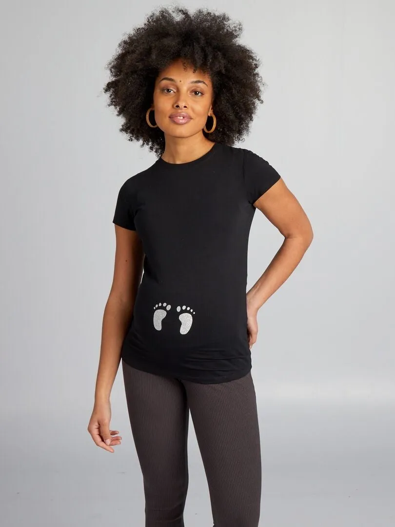 CAMISETA PREMAMá  NEGRO