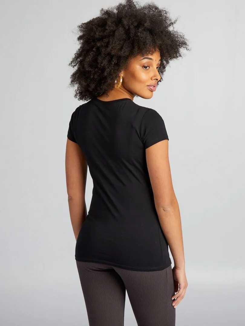 CAMISETA PREMAMá  NEGRO