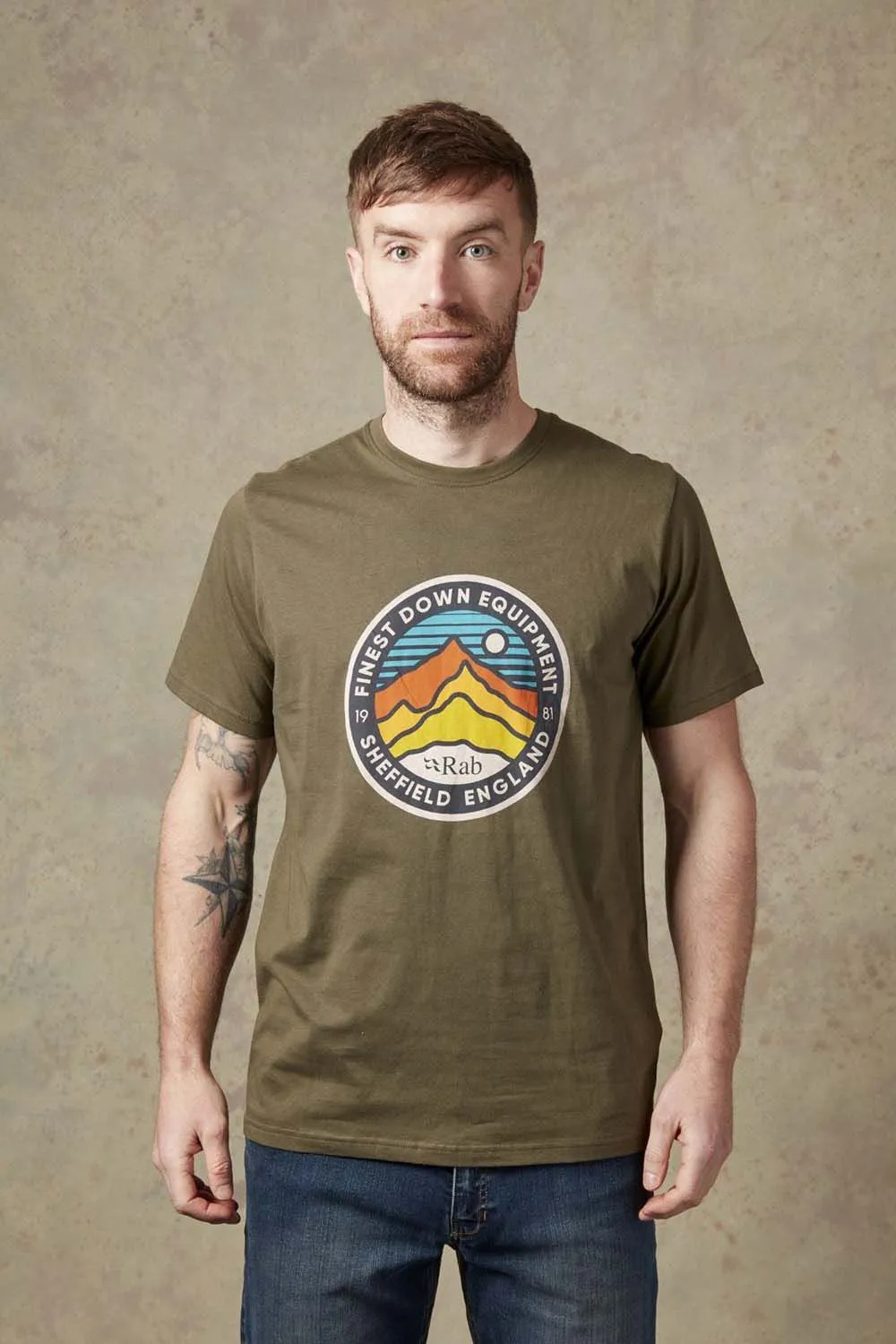 Camiseta rab Stance 3 Peaks SS Tee
