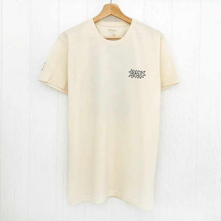 Camiseta Teiron Basic Lettering Razo Para Niños
