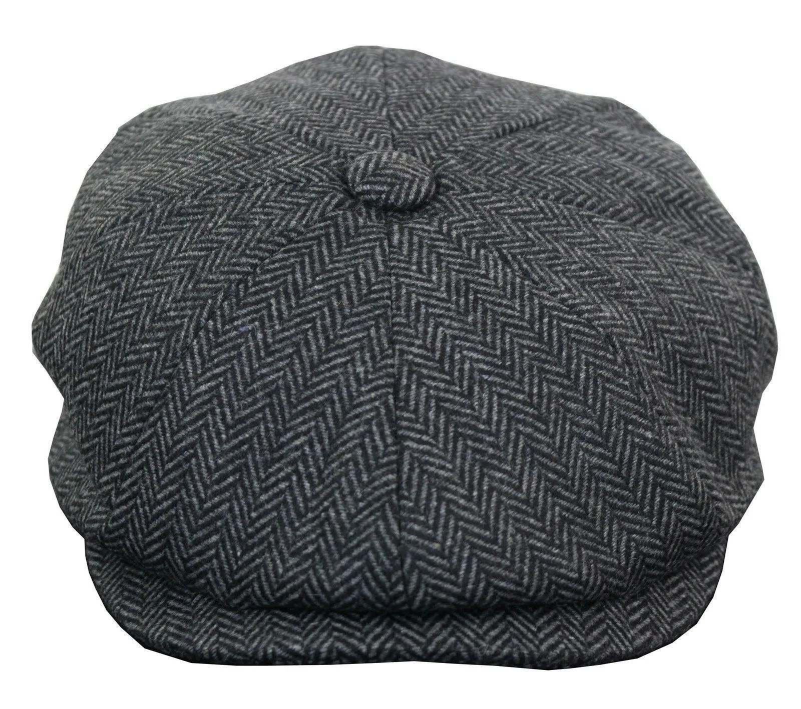 Capa de periódico de tweed de Herringbone para hombres