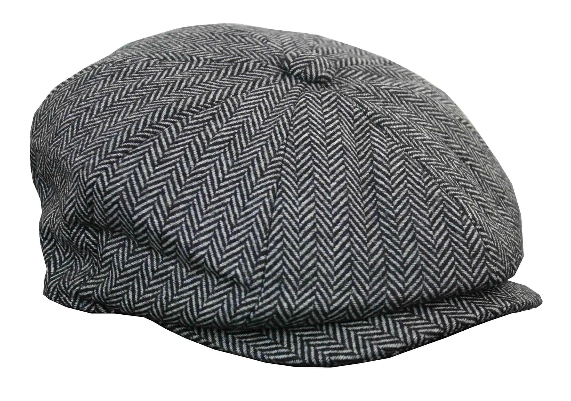 Capa de periódico de tweed de Herringbone para hombres