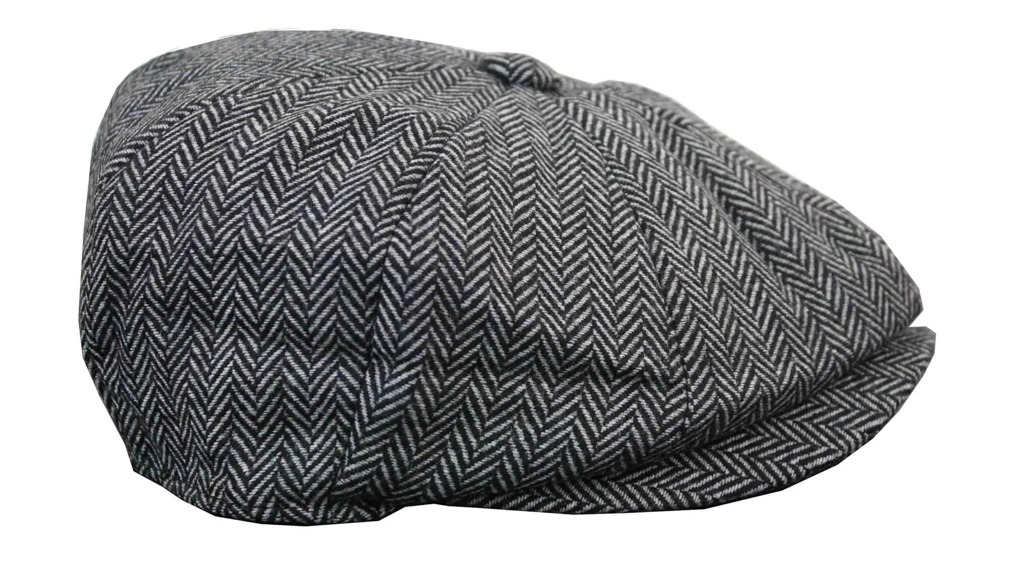 Capa de periódico de tweed de Herringbone para hombres