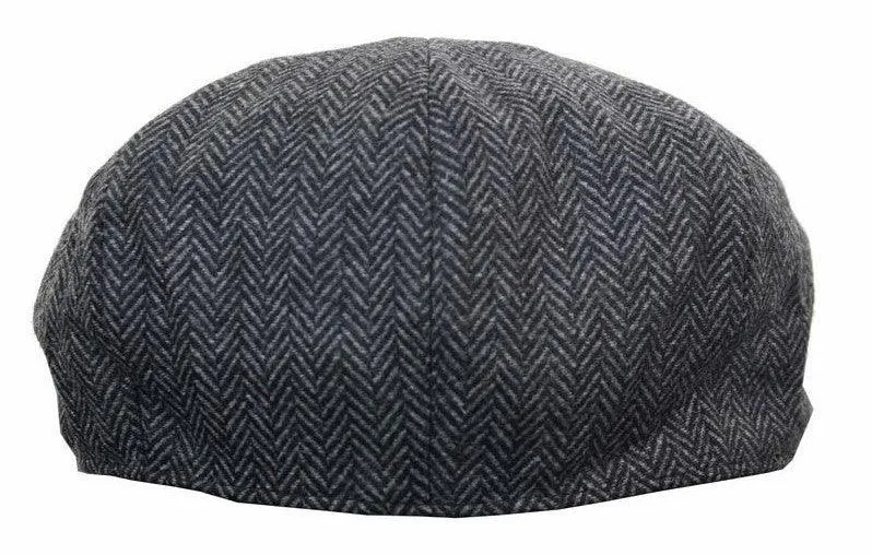 Capa de periódico de tweed de Herringbone para hombres