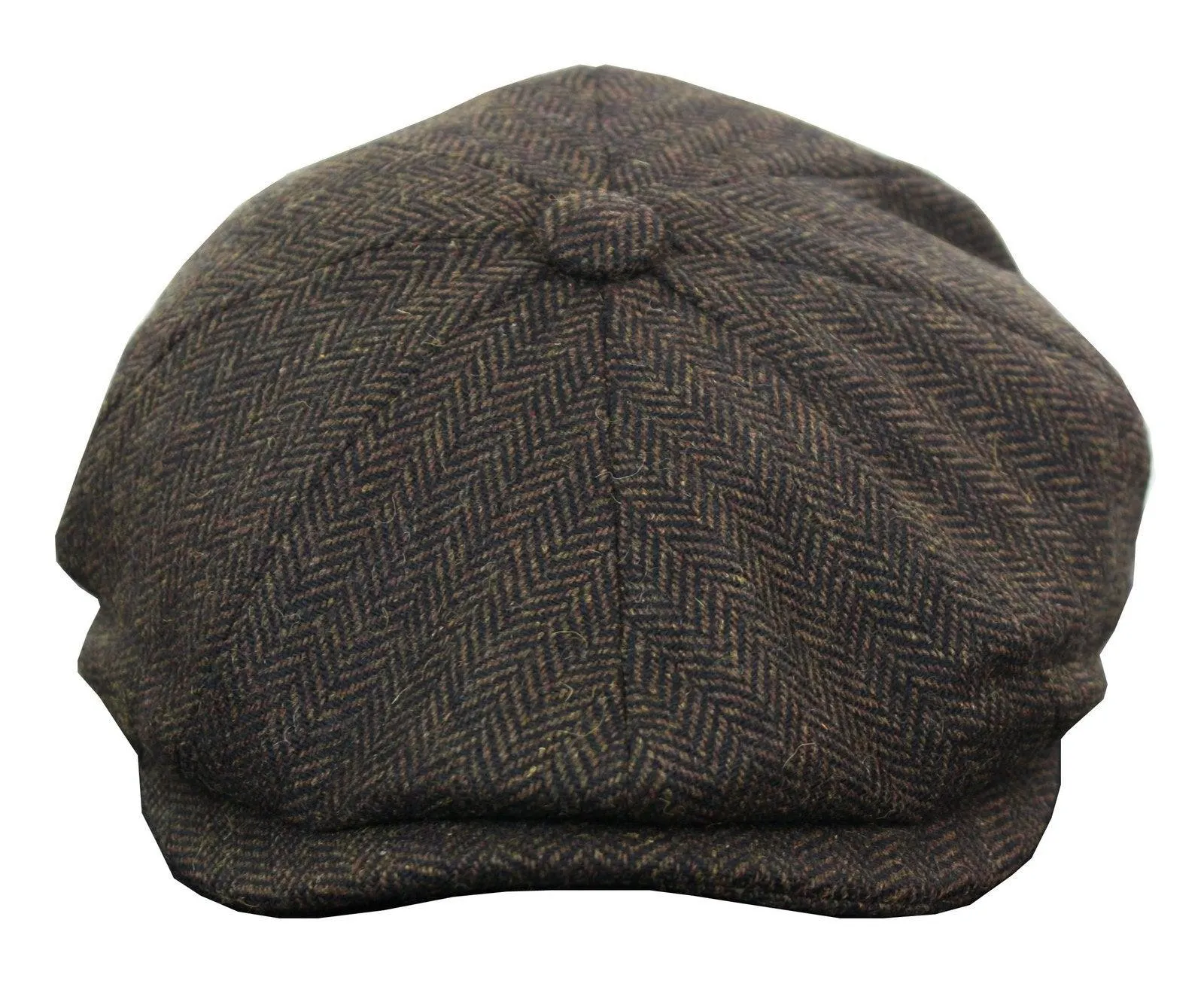 Capa de periódico de tweed de Herringbone para hombres