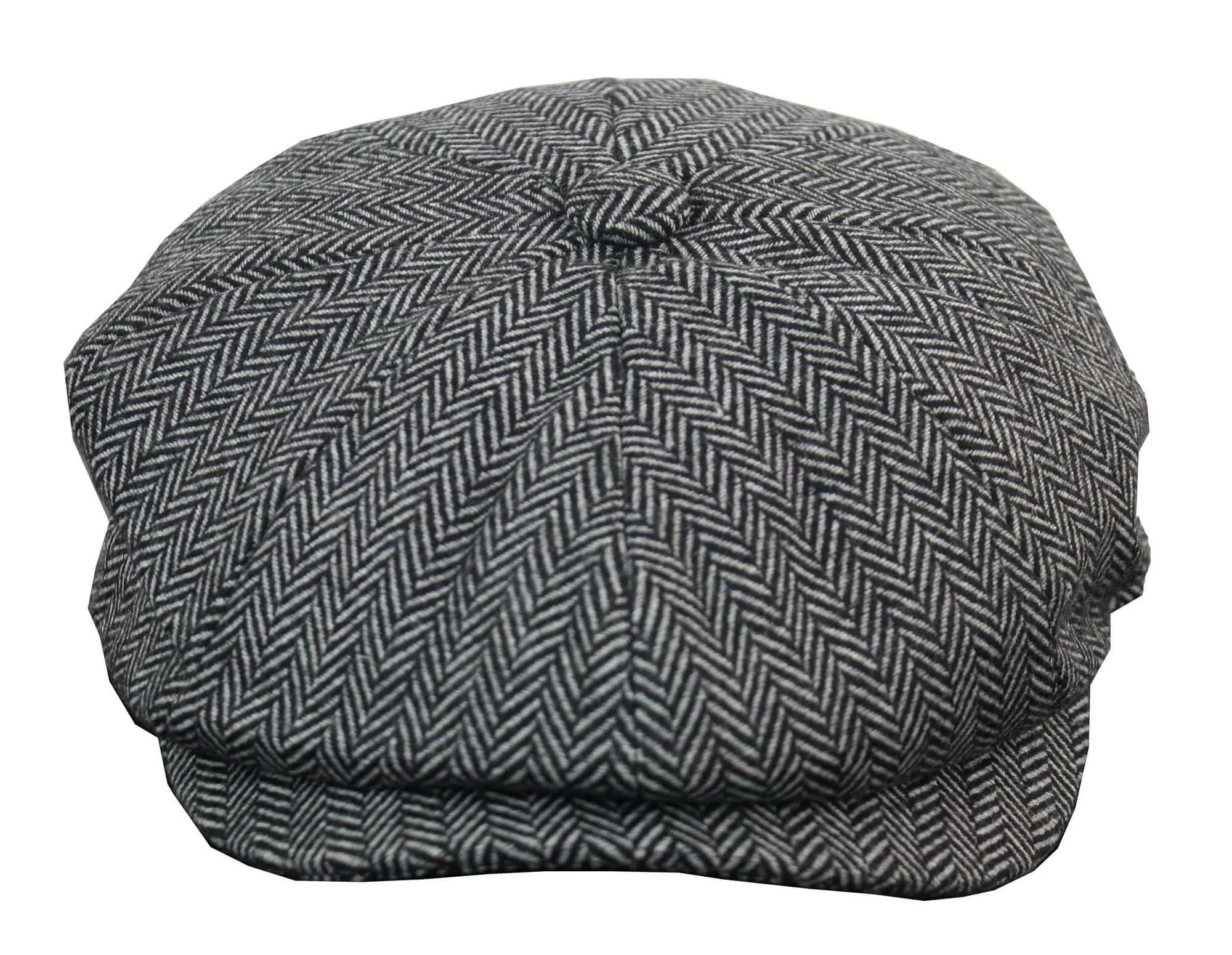 Capa de periódico de tweed de Herringbone para hombres