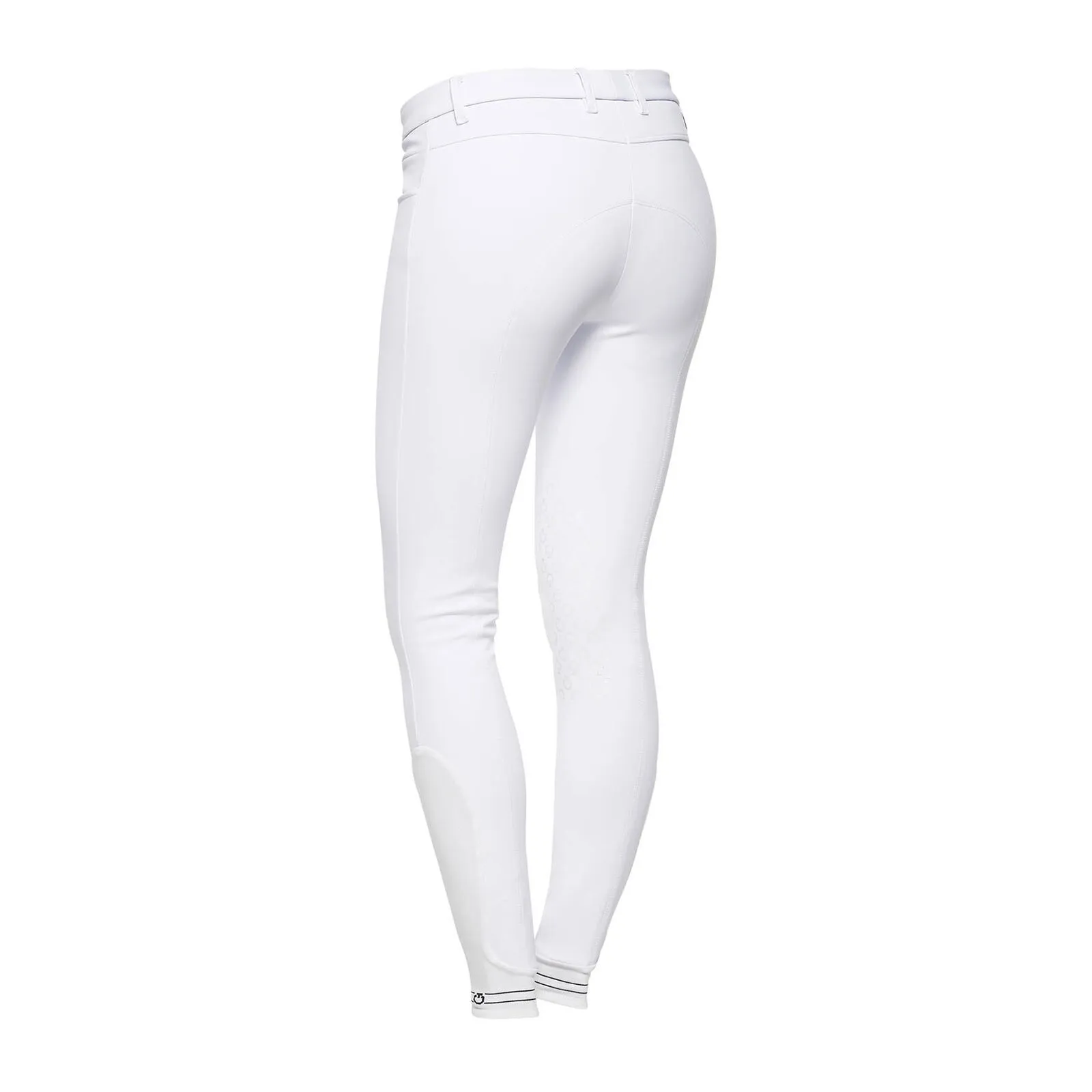 CAVALLERIA TOSCANA  CALZONES CON AGARRE EN LA RODILLA PARA MUJER, CINTA CON LOGOTIPO PERFORADO
