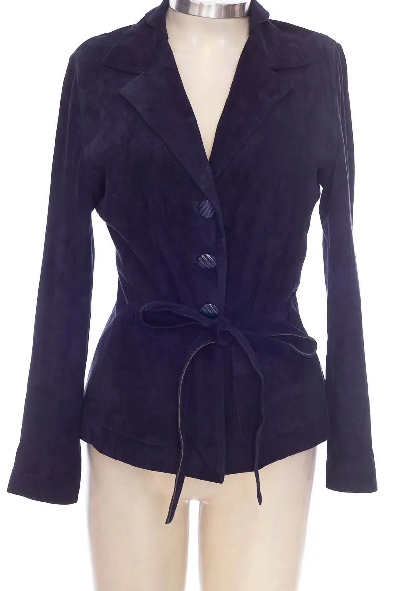 CHAQUETA / ABRIGO COLOR AZUL  DK.
