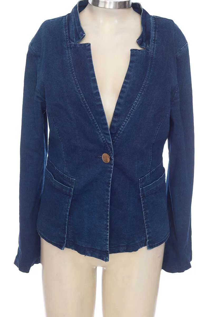 CHAQUETA / ABRIGO COLOR AZUL  ELA