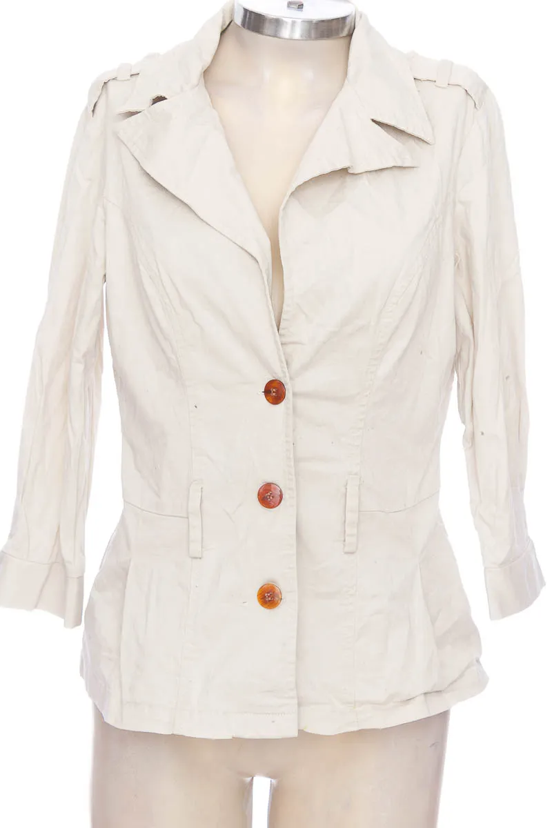CHAQUETA / ABRIGO COLOR BEIGE  IZAKO