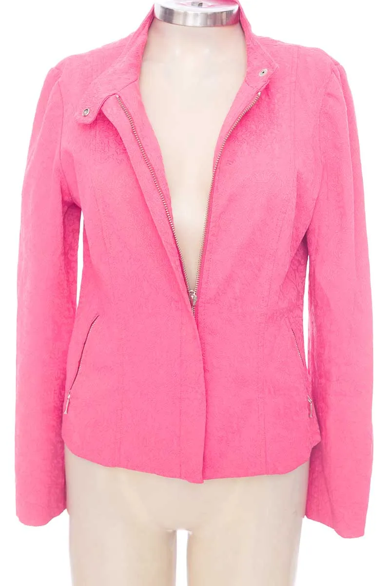 CHAQUETA / ABRIGO COLOR FUCSIA  JULIO