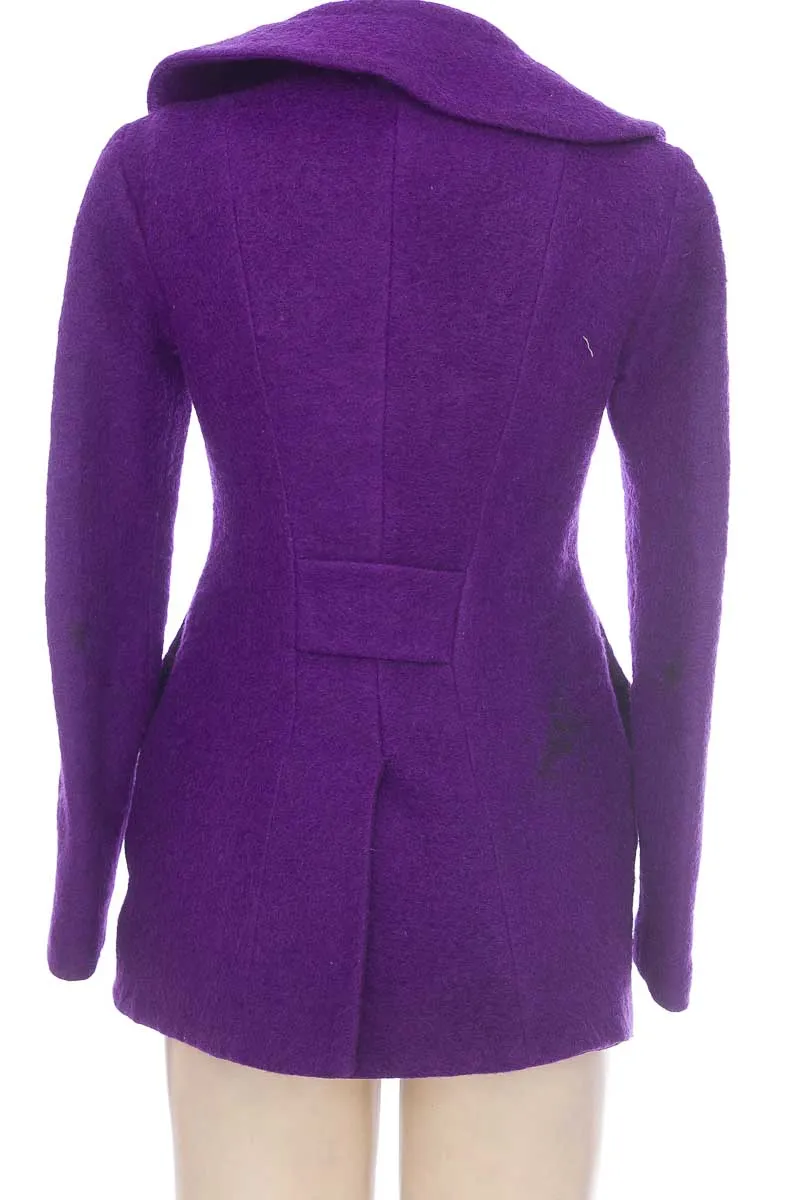 CHAQUETA / ABRIGO COLOR MORADO  EXSS