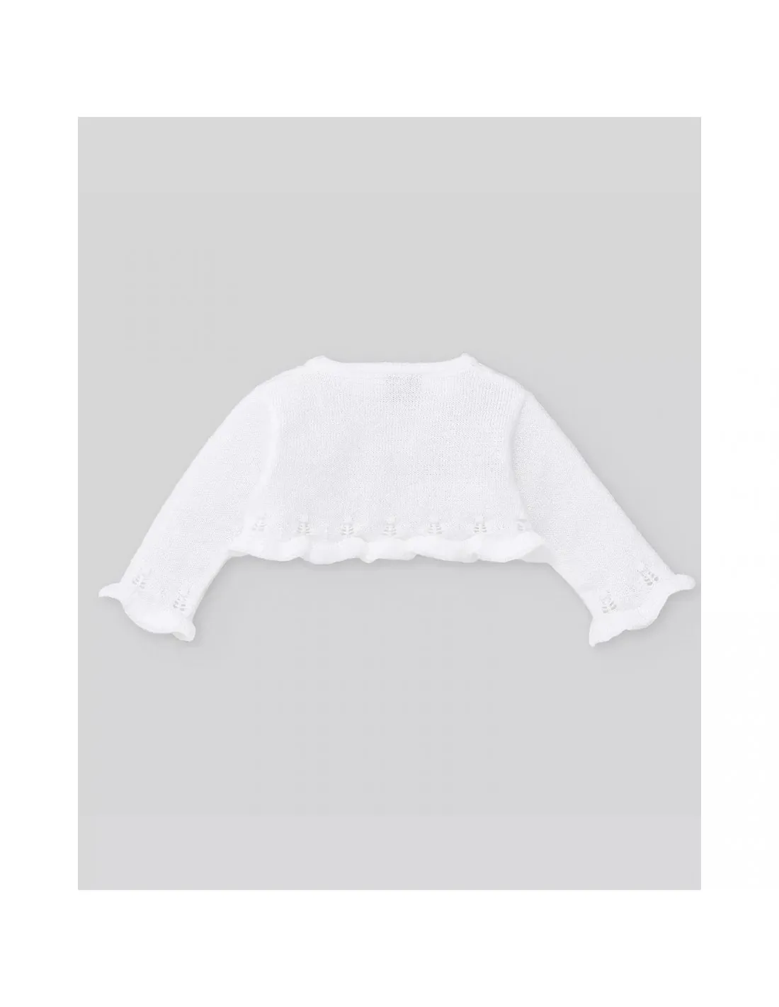 CHAQUETA CORTA CON ONDAS IRIS PAZ RODRIGUEZ