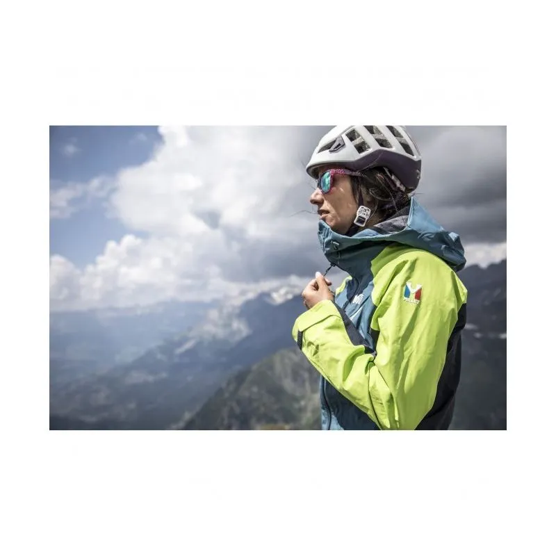Chaqueta de protección Millet Trilogy V Icon Dual GoreTex Pro (Sapphire/ Dawn) Mujer