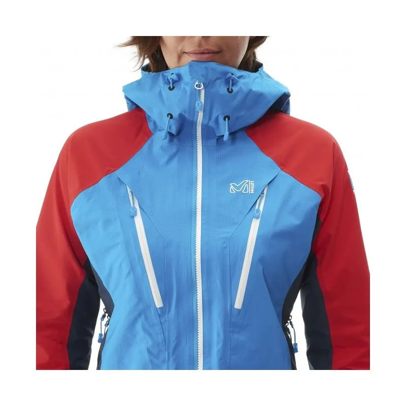 Chaqueta de protección Millet Trilogy V Icon Dual GoreTex Pro (Sapphire/ Dawn) Mujer