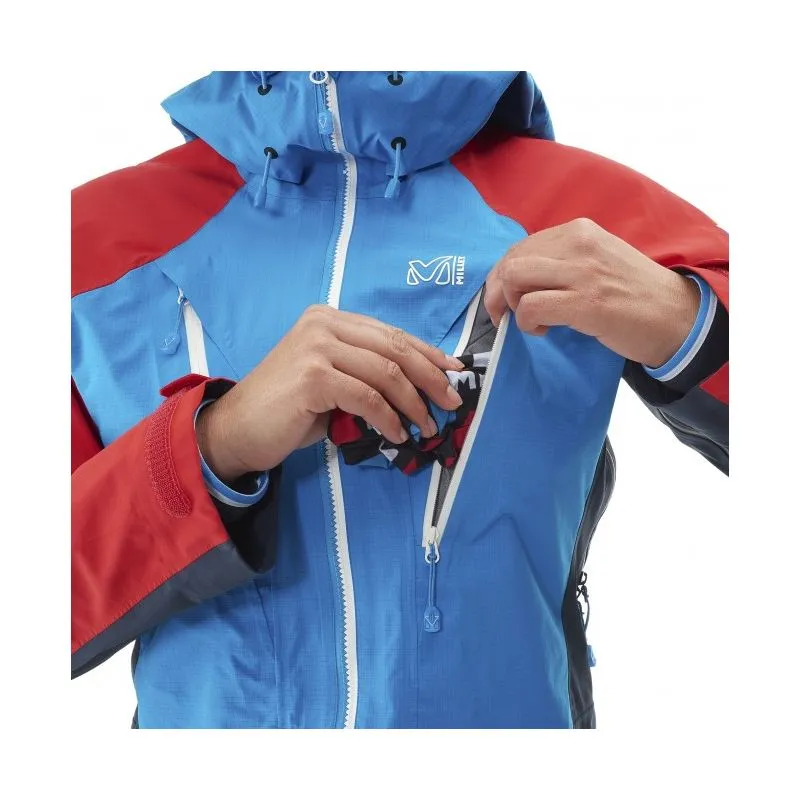 Chaqueta de protección Millet Trilogy V Icon Dual GoreTex Pro (Sapphire/ Dawn) Mujer