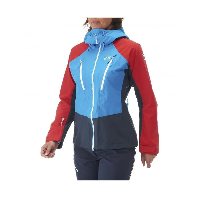 Chaqueta de protección Millet Trilogy V Icon Dual GoreTex Pro (Sapphire/ Dawn) Mujer