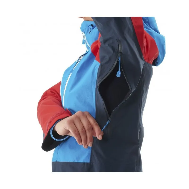 Chaqueta de protección Millet Trilogy V Icon Dual GoreTex Pro (Sapphire/ Dawn) Mujer