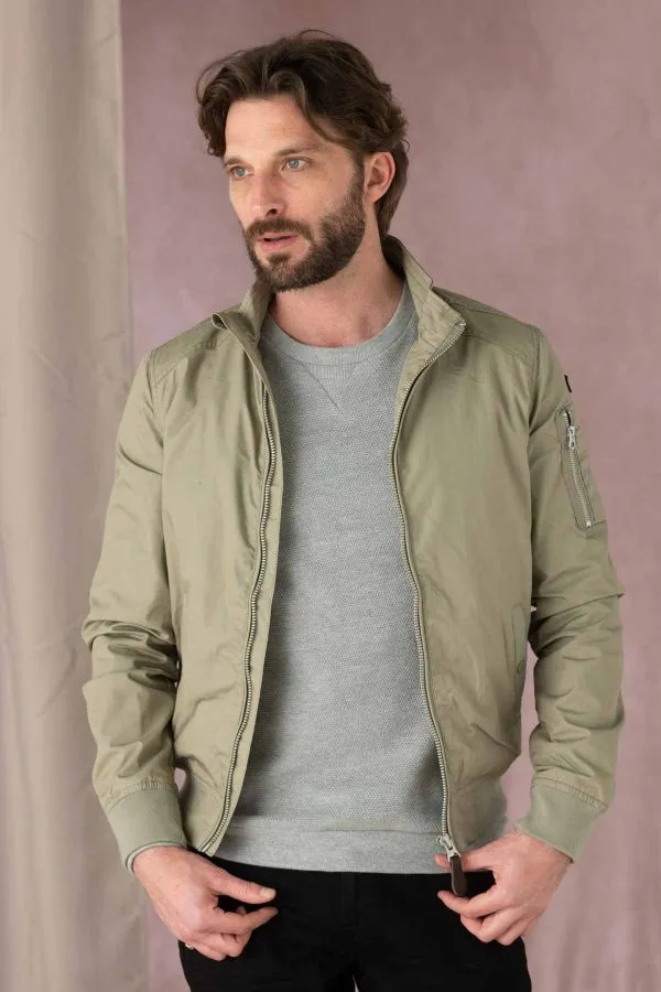 Chaqueta Hombre Schott Kenny Sage Kaki