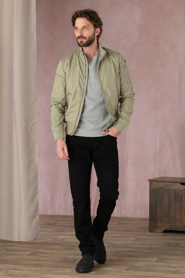Chaqueta Hombre Schott Kenny Sage Kaki