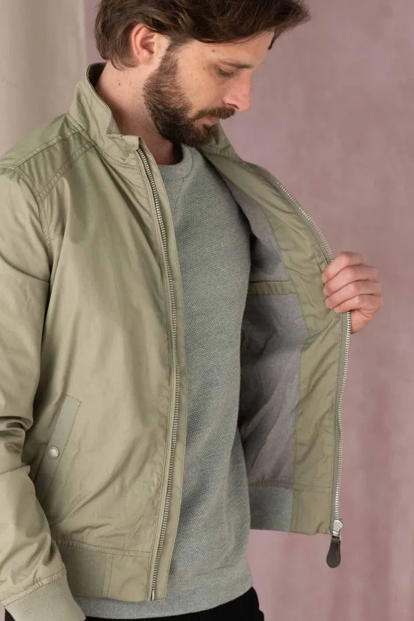 Chaqueta Hombre Schott Kenny Sage Kaki