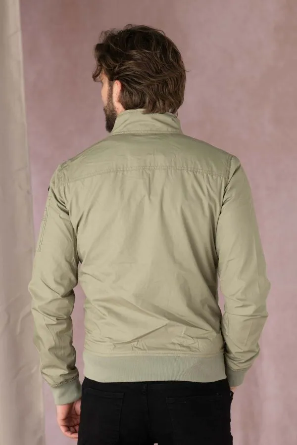 Chaqueta Hombre Schott Kenny Sage Kaki