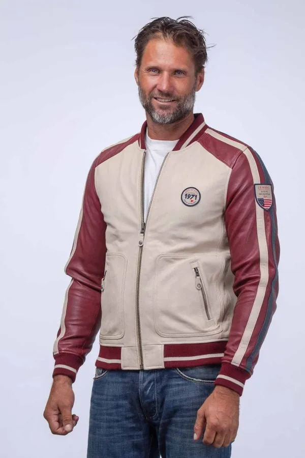Chaqueta Hombre Steve Mcqueen Walt Dark Red