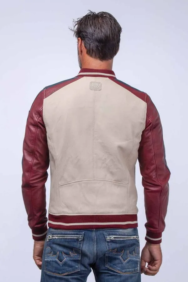 Chaqueta Hombre Steve Mcqueen Walt Dark Red