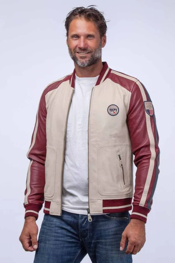 Chaqueta Hombre Steve Mcqueen Walt Dark Red