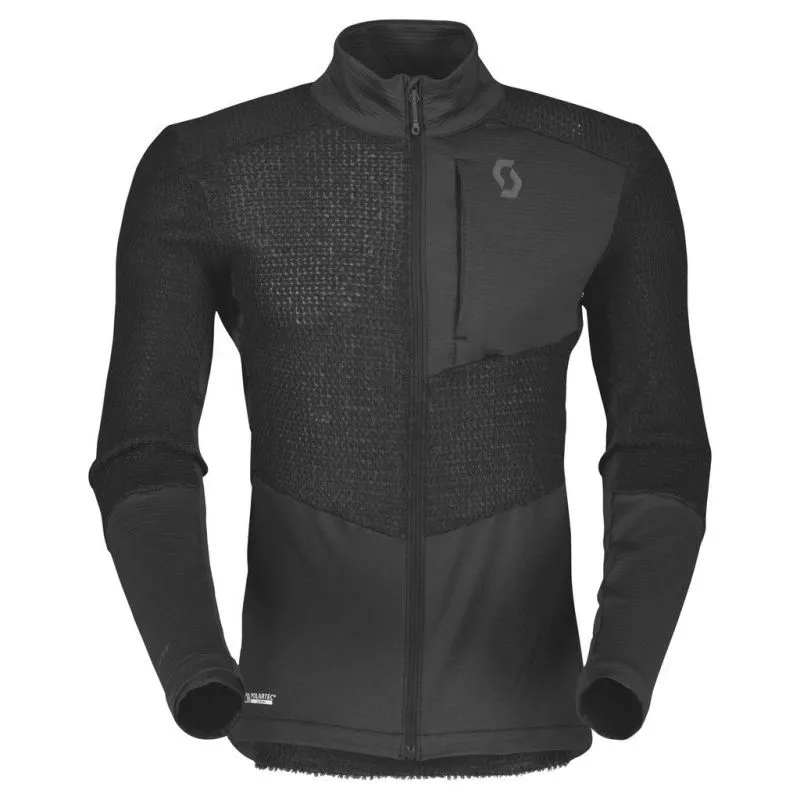 Chaqueta polar para hombre Scott Explorair Alpha Raw (Black)