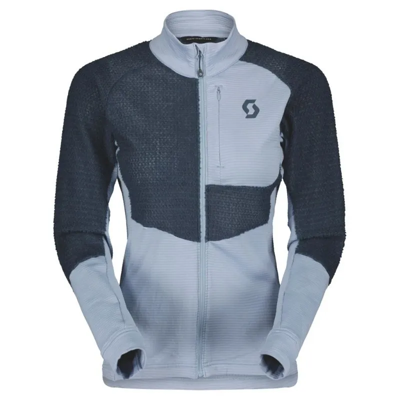 Chaqueta polar para mujer Scott Explorair Alpha Raw (azul metálico/azul marino)