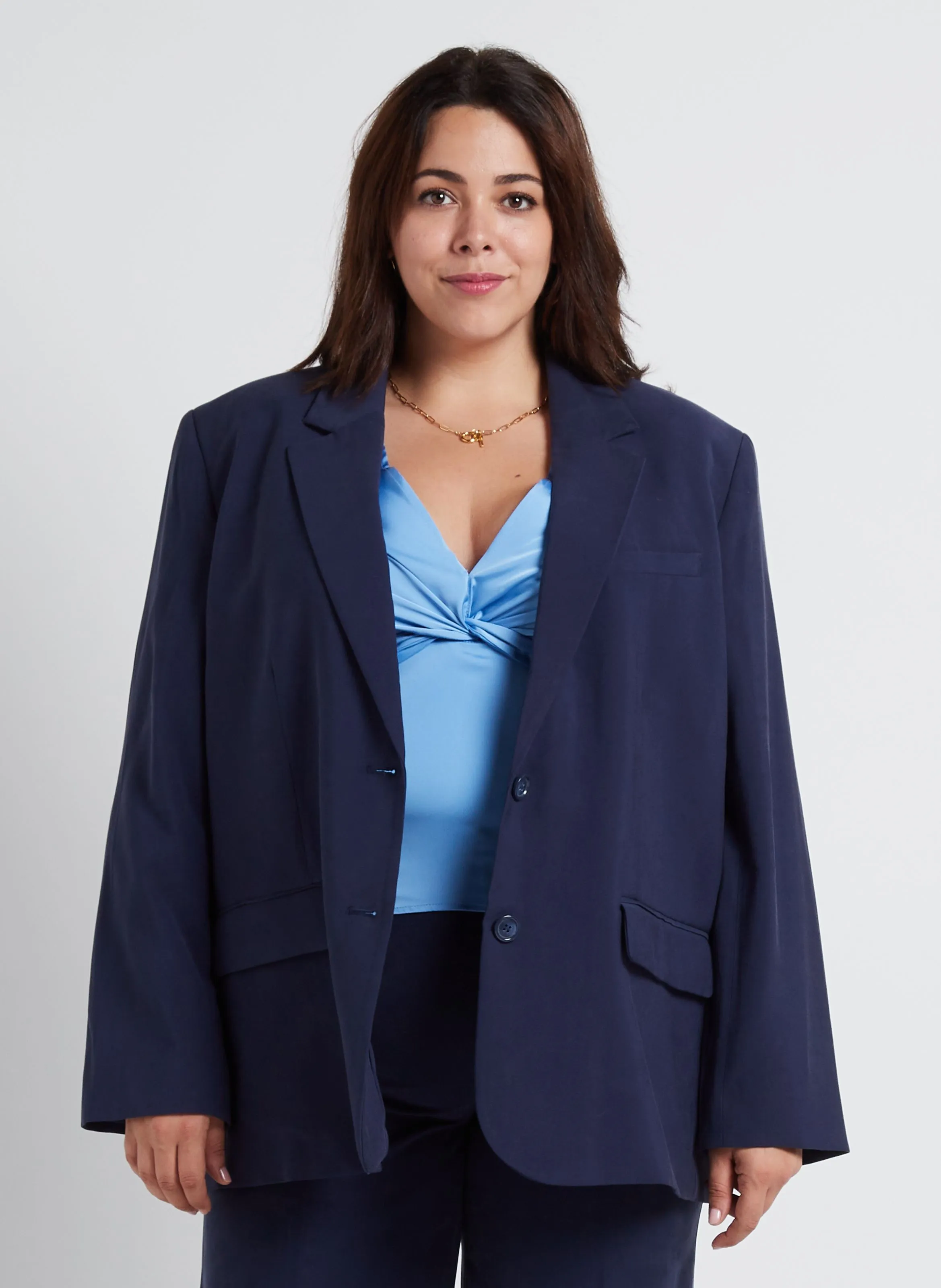Chaqueta sastre en azul