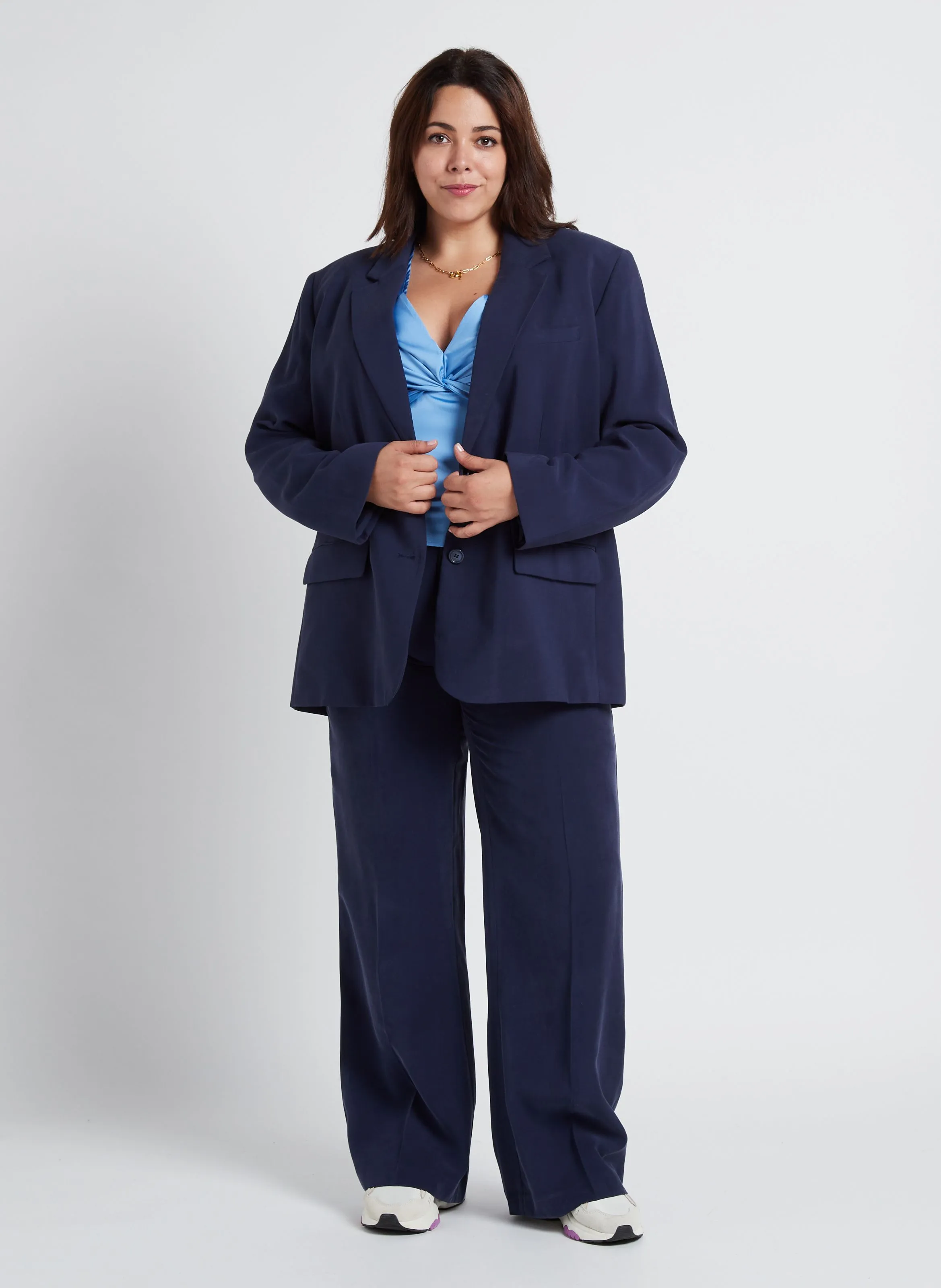 Chaqueta sastre en azul
