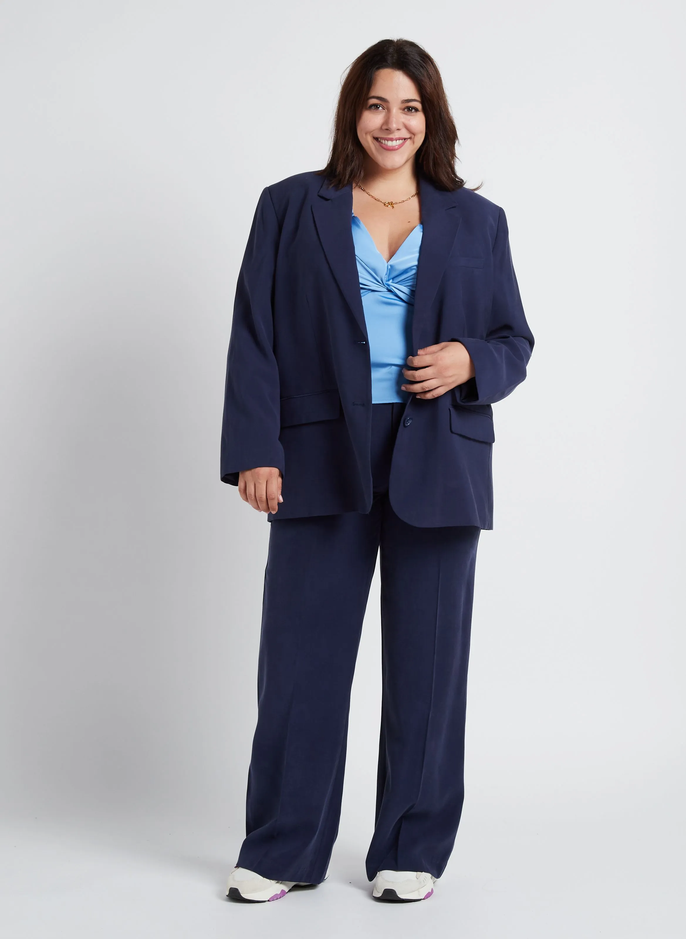 Chaqueta sastre en azul