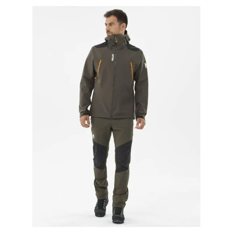 Chaqueta softshell para hombre Millet K Absolute Shield Jacket (Deep Jungle)