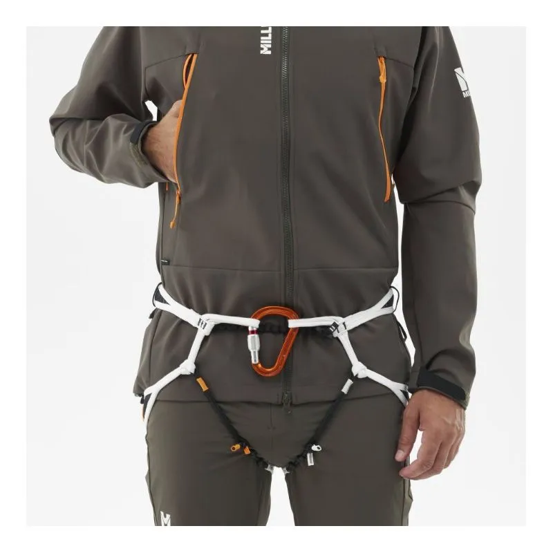 Chaqueta softshell para hombre Millet K Absolute Shield Jacket (Deep Jungle)