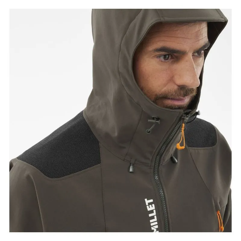 Chaqueta softshell para hombre Millet K Absolute Shield Jacket (Deep Jungle)