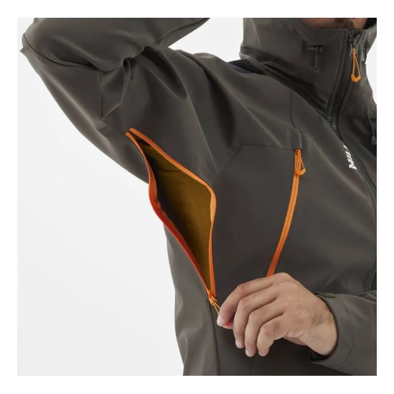 Chaqueta softshell para hombre Millet K Absolute Shield Jacket (Deep Jungle)