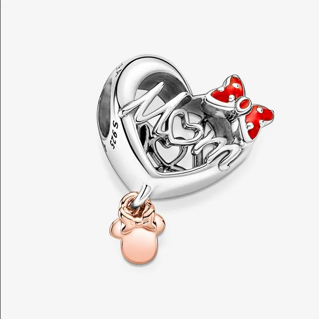 Charm Corazón Mamá Minnie Mouse de Disney 781142C01