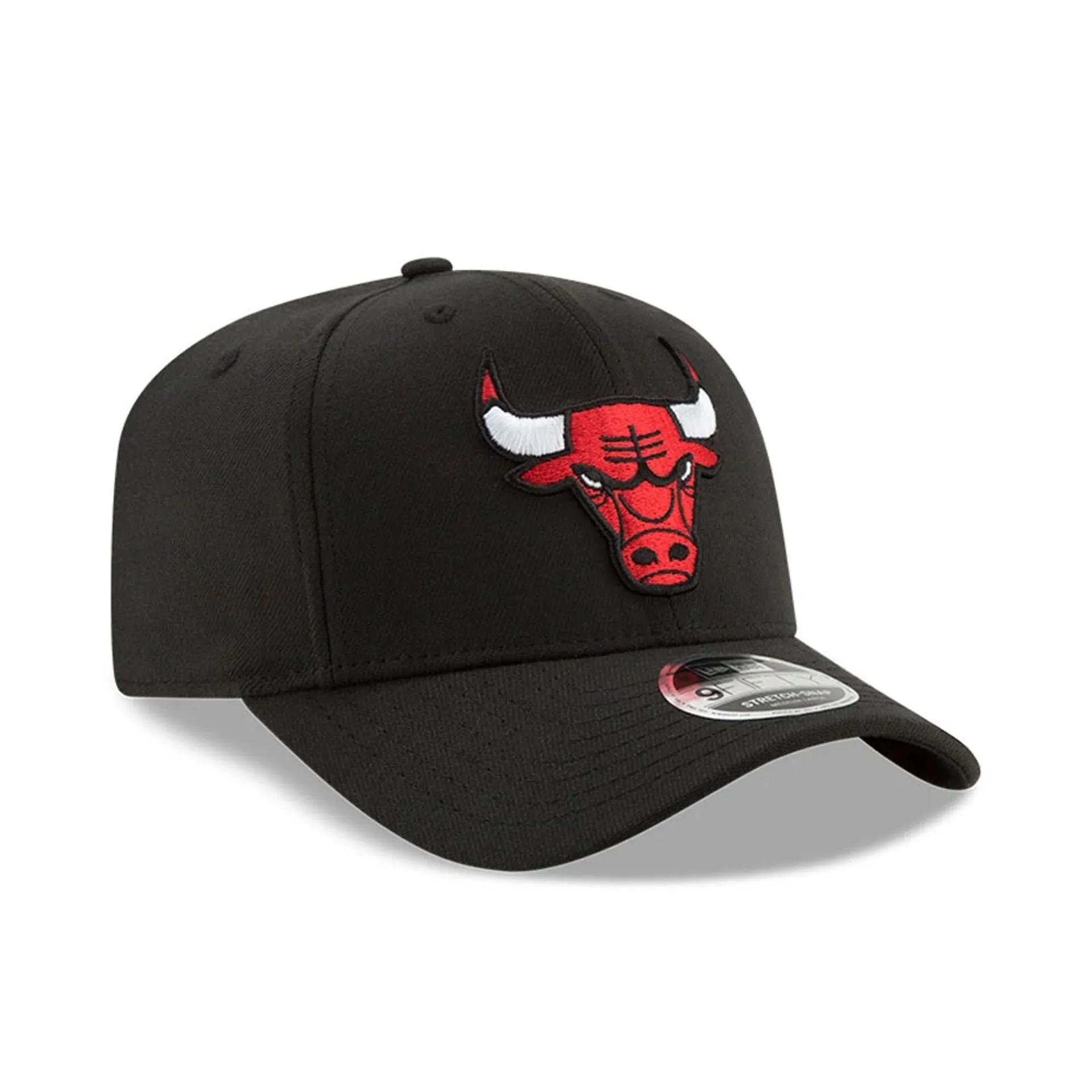 Chicago Bulls Gorra Snap Cap Negra 9FIFTY Stretch