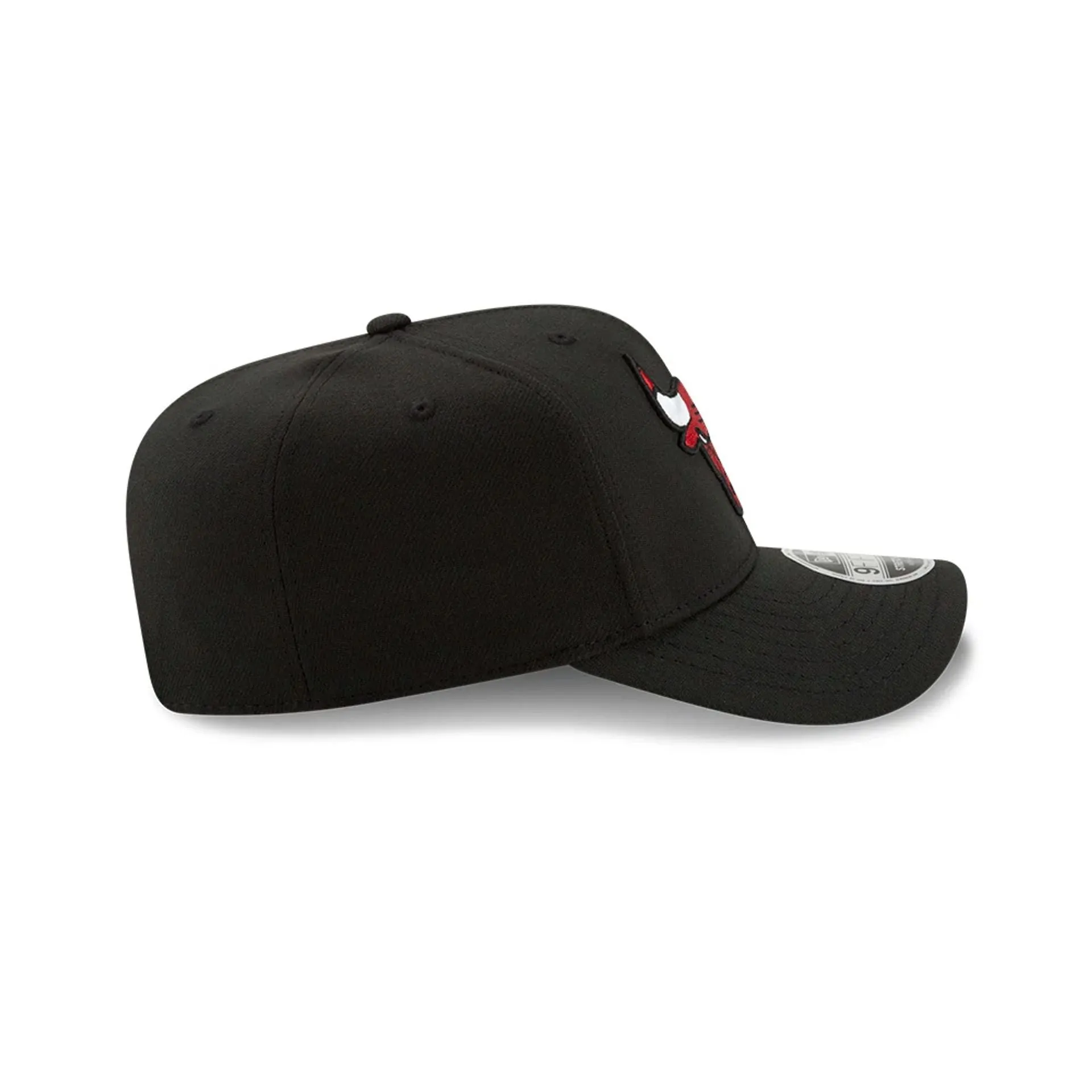 Chicago Bulls Gorra Snap Cap Negra 9FIFTY Stretch