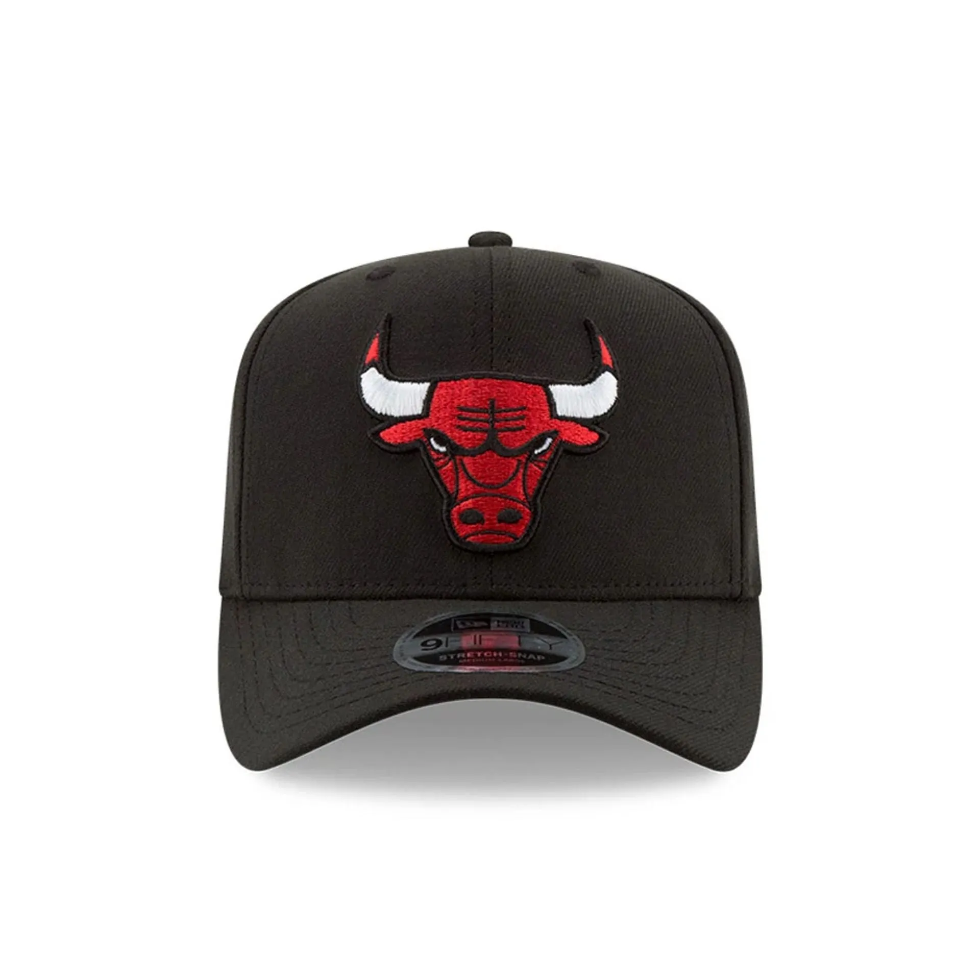 Chicago Bulls Gorra Snap Cap Negra 9FIFTY Stretch