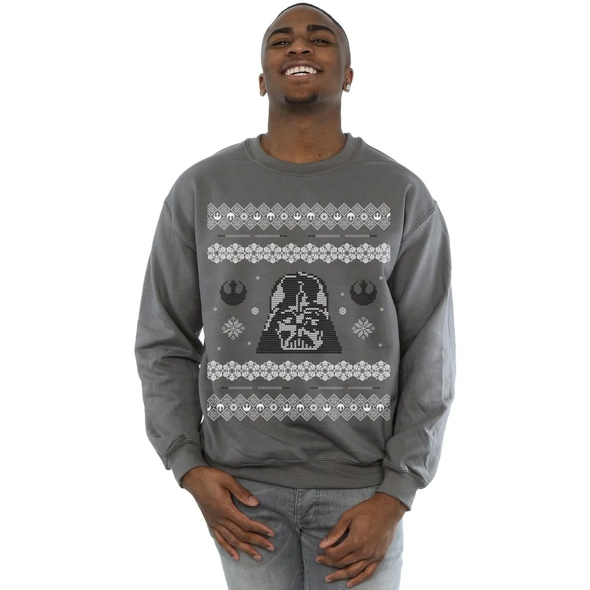 Christmas Darth Vader Fair Isle