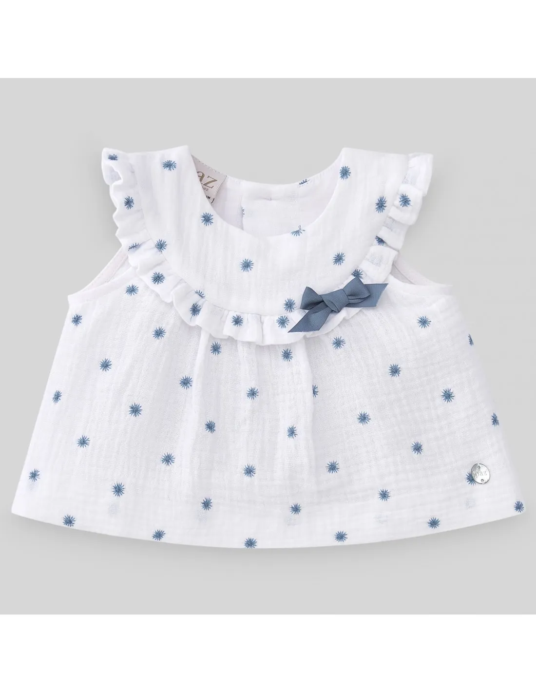 CJTO. VESTIDO CORTO+BRAGA BAMBULA CON ESTRELLAS CEO 150776 P