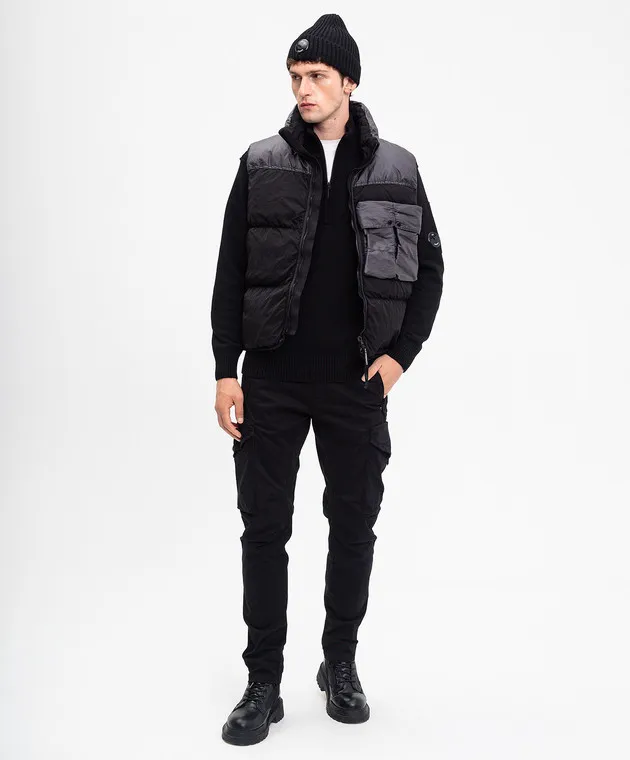 C.P. Company Black cargo with logo