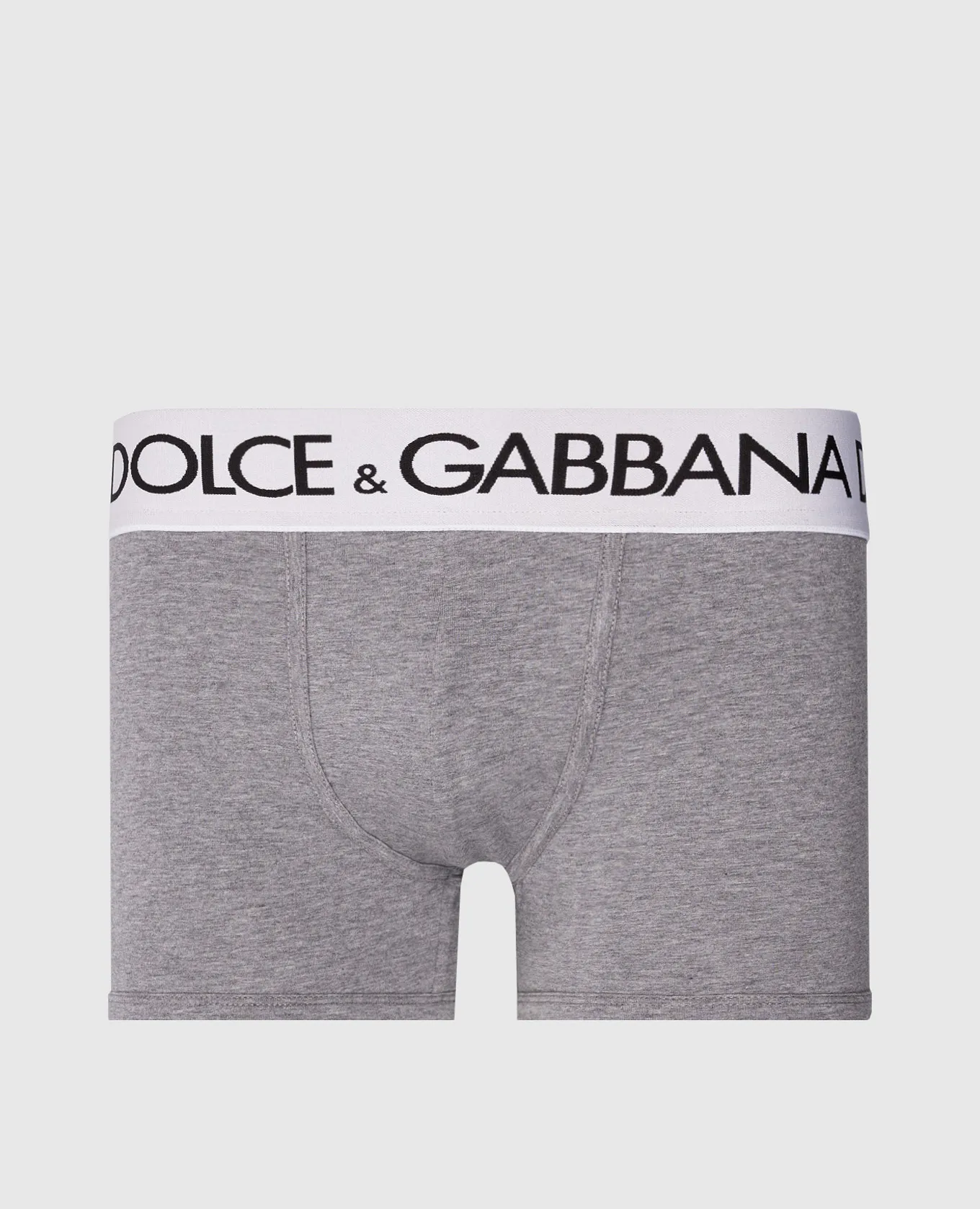 Dolce&Gabbana Gray logo boxer briefs